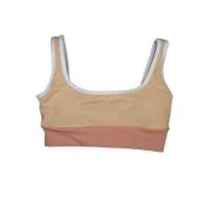 LainSnow Kiawah Bikini Top only in Creamsicle.